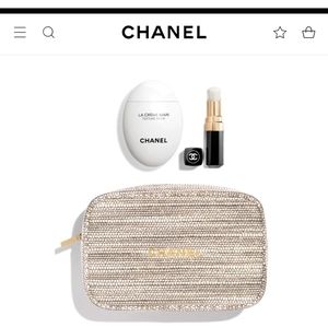 Chanel Hand and Lip Set